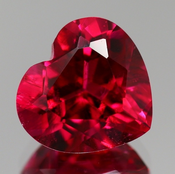 天然トルマリン 1.32ct 【美濃色ルベライト】 ハート