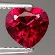 天然トルマリン 1.32ct 【美濃色ルベライト】 ハート