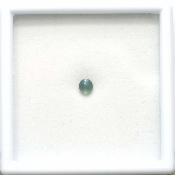 天然アレキサンドライトキャッツアイ 0.51ct 【シャトヤンシー】 ラウンド