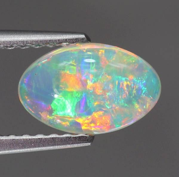 かなり大きめ　天然オパール　26 天然オパール 0.79ct 【カラフル美遊色】 ライトニングリッジクリスタル
