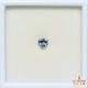 天然ゾイサイト 0.62ct 【マルチブルー】トリリアントカット