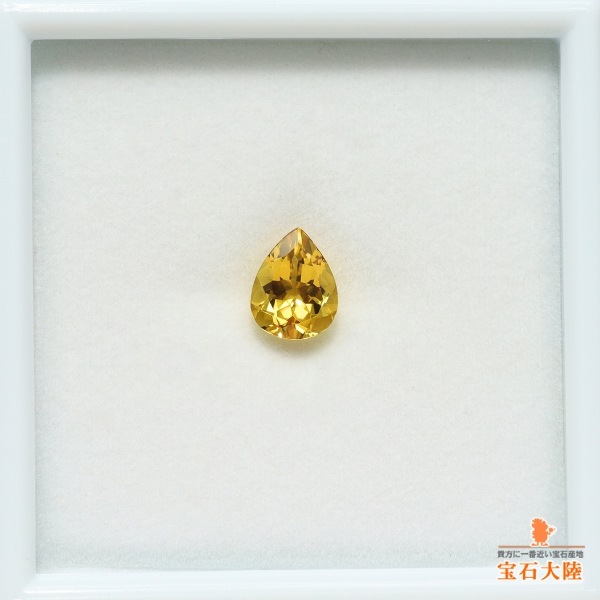 天然イエローベリル 1.41ct 【美発色】ブラジル