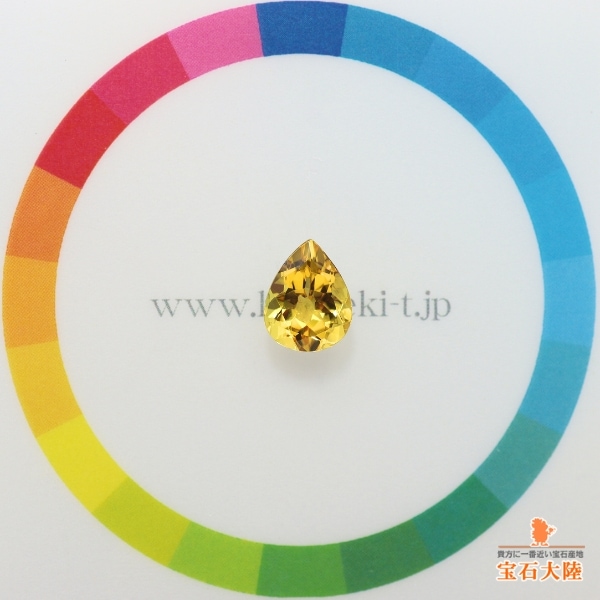 天然イエローベリル 1.41ct 【美発色】ブラジル
