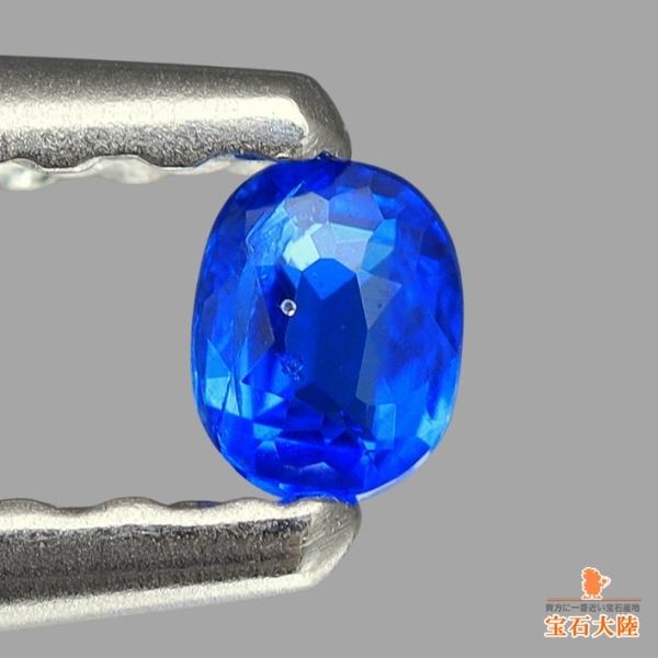 天然スピネル 0.06ct 【美発色コバルトブルー】 タンザニア