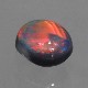 天然ブラックオパール　0.34ct　【ローリング遊色】 レッド