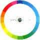 天然ブラックオパール　0.34ct　【ローリング遊色】 レッド
