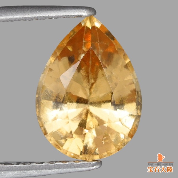 天然ヘソナイトガーネット 2.40ct 【蜂蜜色】 スリランカ