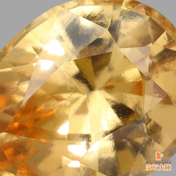 天然ヘソナイトガーネット 2.40ct 【蜂蜜色】 スリランカ