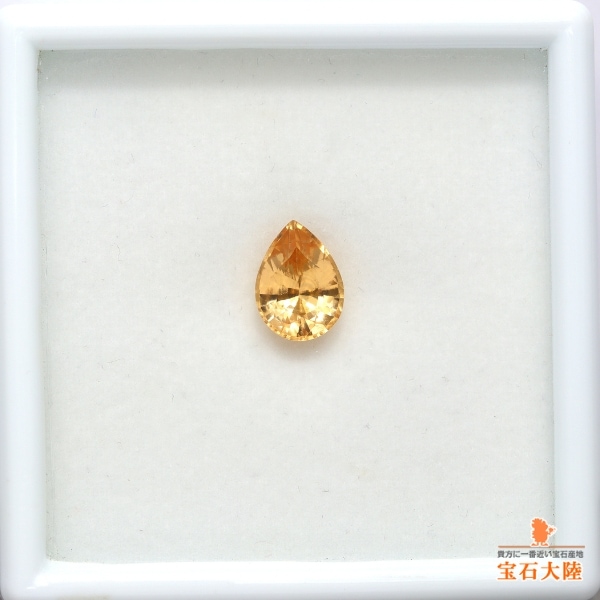 天然ヘソナイトガーネット 2.40ct 【蜂蜜色】 スリランカ