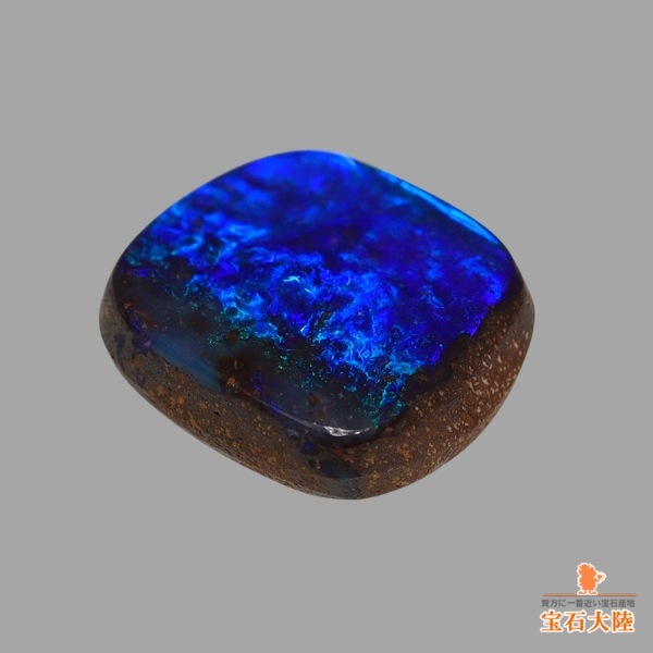 天然ボルダーオパール 1.01ct 【群青遊色】 オーストラリア