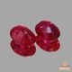 天然ルビー 0.28ct/2P 【Pigeon Blood・非加熱】ペア ミャンマー GIA産地鑑別 
