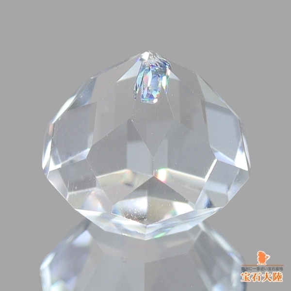 天然アナテースインクォーツ 2.02ct【イリデッセンス】カスタムカット