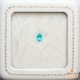 天然パライバトルマリン 0.33ct 【NEON BLUE】ブラジル 中宝研分析書付 ※オーダー限定