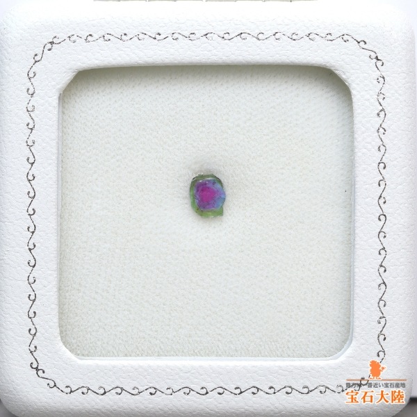 天然トリカラートルマリン 0.48ct 【パライバ】 スライス ブラジル 