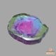 天然トリカラートルマリン 0.48ct 【パライバ】 スライス ブラジル 