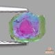 天然トリカラートルマリン 0.48ct 【パライバ】 スライス ブラジル 