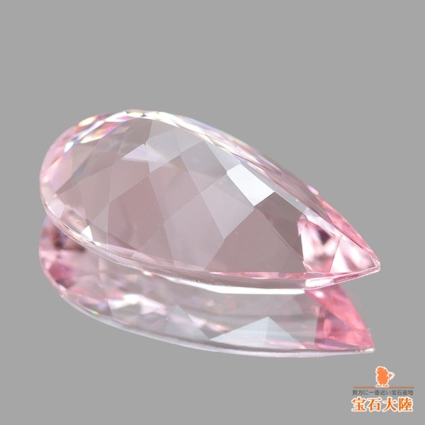 天然ピンクモルガナイト、クォーツクリスタル、グリーントルマリン 天然モルガナイト 2.67ct 【良色ピンク】 マダガスカル