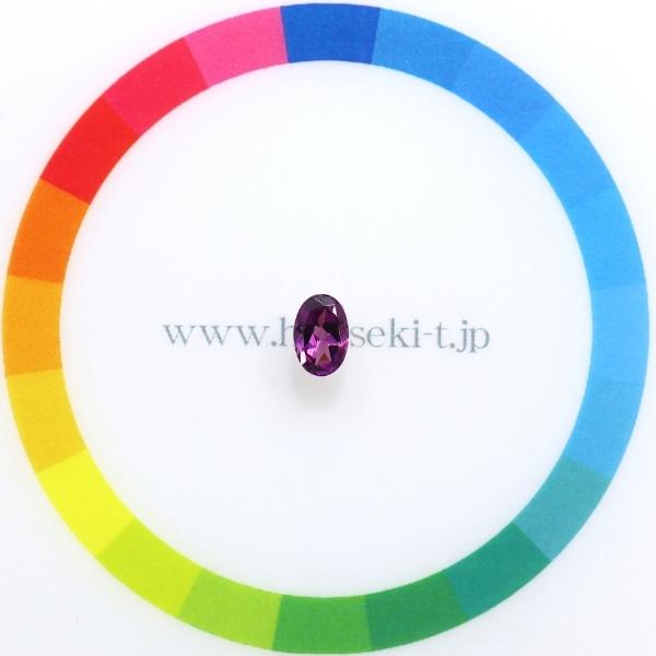 6×4ｍｍ◇天然ロードライトガーネット 【パープル】 ランダム