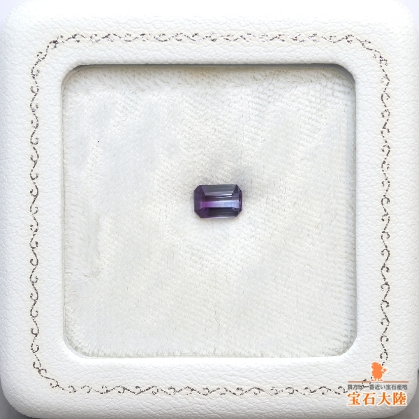 天然スピネル 0.99ct 【パープルバイカラー】 タンザニア