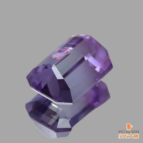 天然スピネル 0.99ct 【パープルバイカラー】 タンザニア