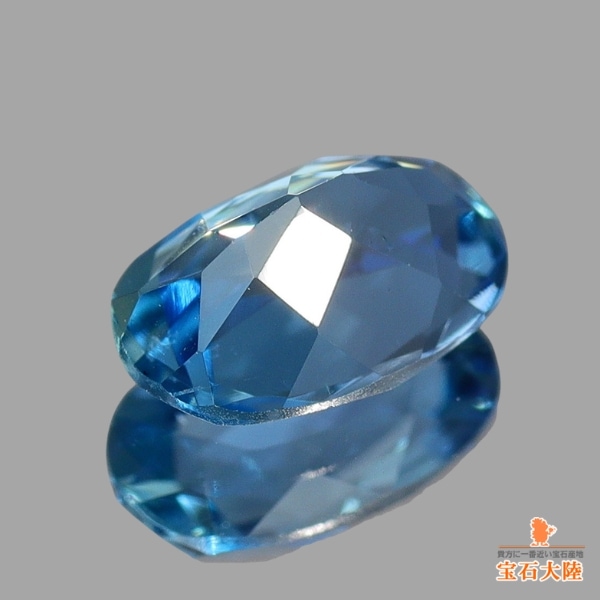 天然アクアマリン 0.42ct 【サンタマリアカラー・非加熱】 ブラジル