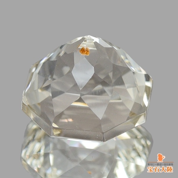 天然ガーネットインクォーツ 2.62ct 【万華鏡】カスタムカット