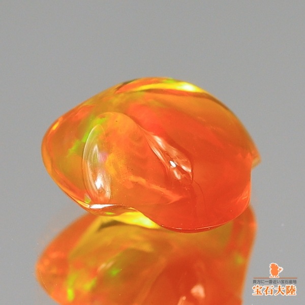 天然オパール 0.92ct 【美遊色】 メキシコ　バロック