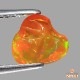 天然オパール 0.92ct 【美遊色】 メキシコ　バロック