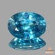 天然ジルコン 1.06ct 【煌めくブルー】 カンボジア