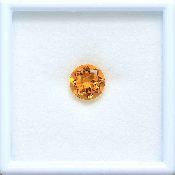 天然シトリン 10mm  【ラウンド】 ワンランクアップの輝き