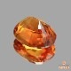 天然スペサルティンガーネット 0.81ct 【濃色オレンジ】