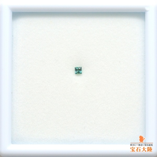 天然アレキサンドライト 0.06ct 【ブラジル】 プリンセスカット