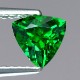 天然ツァボライトガーネット 0.68ct 【タンザニア】 トリリアントカット