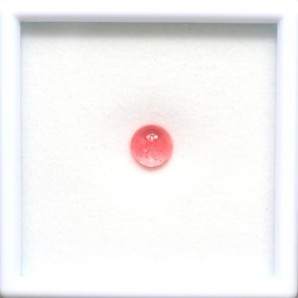 天然ロードクロサイト 1.85ct 【スイートホーム】 ラウンドカボ 