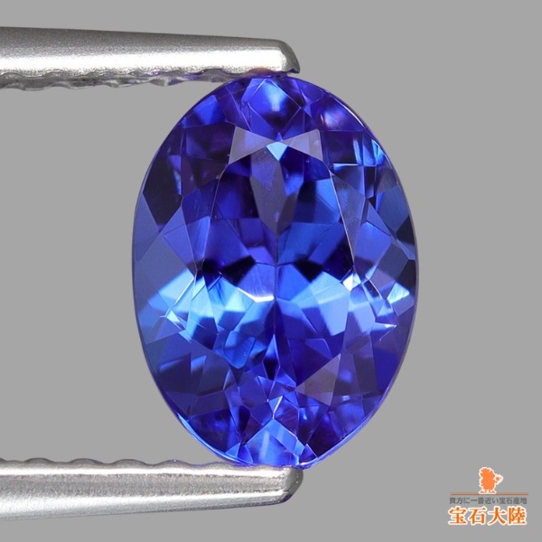 天然タンザナイト 1.09ct 【美濃色】 オーバル