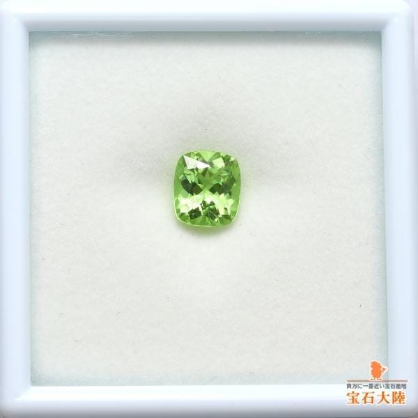 天然ペリドット 2.66ct 【ミントグリーン】 ミャンマー・モゴック