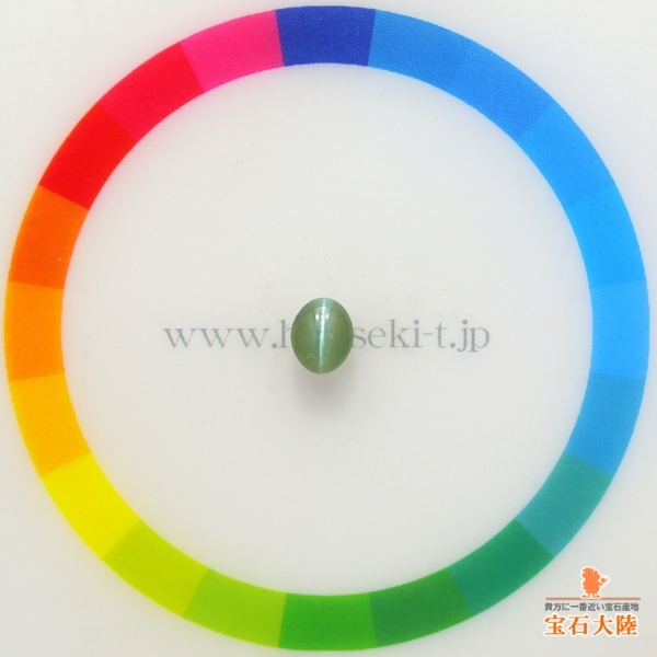 高品質天然アレキサンドライトキャッツアイ0.198ct 天然アレキサンドライトキャッツアイ 0.81ct 【シャトヤンシー