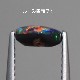 天然ブラックオパール 0.60ct 【レッド】 高品質