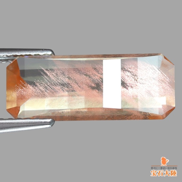 天然オレゴンサンストーン 3.32ct 【ピクセルカット】 ラブラドライト