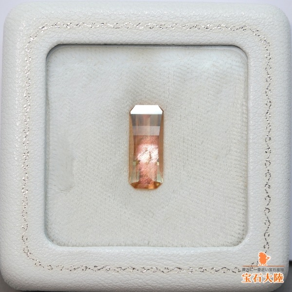 天然オレゴンサンストーン 3.32ct 【ピクセルカット】 ラブラドライト