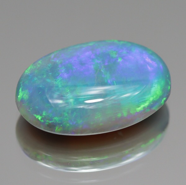 天然ブラックオパール 2.15ct 【ブルーグリーン】 ライトニングリッジ