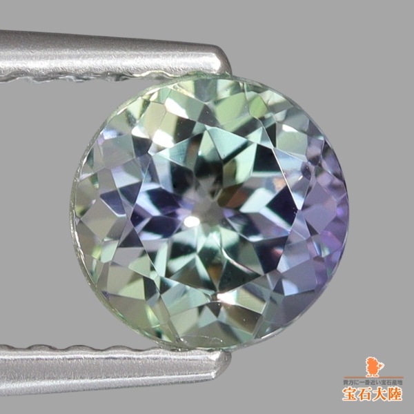 天然ゾイサイト 1.12ct 【マルチカラー】 タンザニア