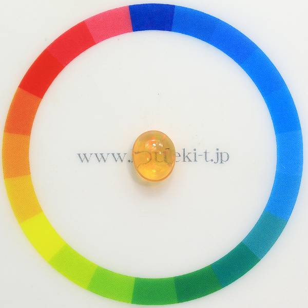 天然オパール 1.05ct 【メキシコ】 オレンジ遊色