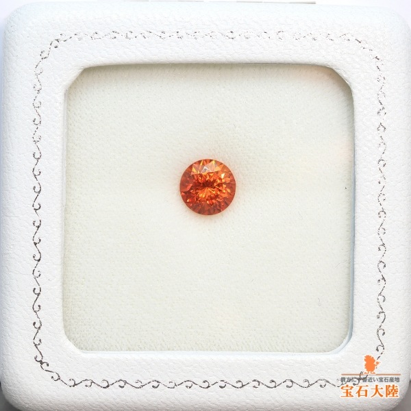 天然スファレライト 2.28ct 【煌めくオレンジ】 スペイン