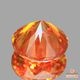 天然スファレライト 2.28ct 【煌めくオレンジ】 スペイン