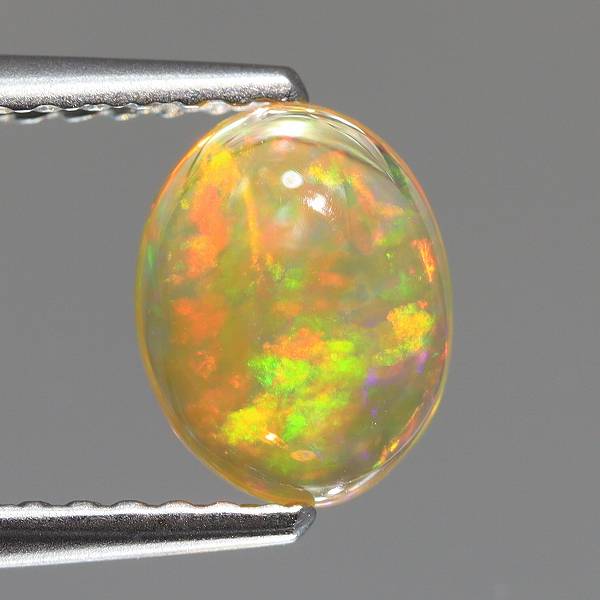 天然オパール 0.58ct 【メキシコ】 美遊色