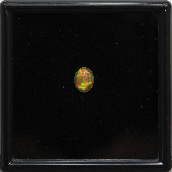 天然オパール 0.58ct 【メキシコ】 美遊色