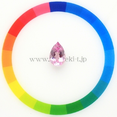 天然モルガナイト 1.52ct 【高品質ピュアピンク】 マダガスカル