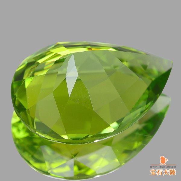 天然トルマリン 5.84ct 【美発色オリーブグリーン】 コンゴ