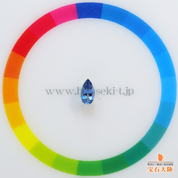 天然アクアマリン 0.40ct 【非加熱・ 美発色】ブラジル・Tatu産
